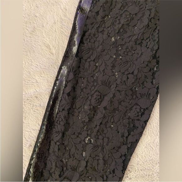 NWT Robert Rodriguez Elegant Black Lace Women's PantsUS4 - Picture 5 of 12